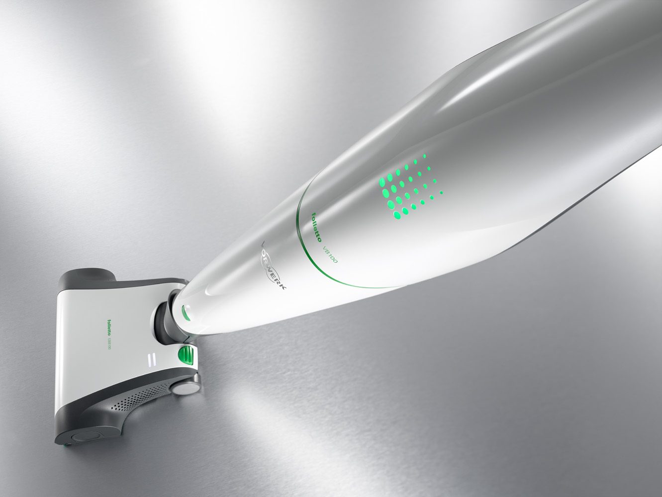 Kobold VB100, the First Cordless Vacuum Cleaner with Filter Bag Design Diffusion