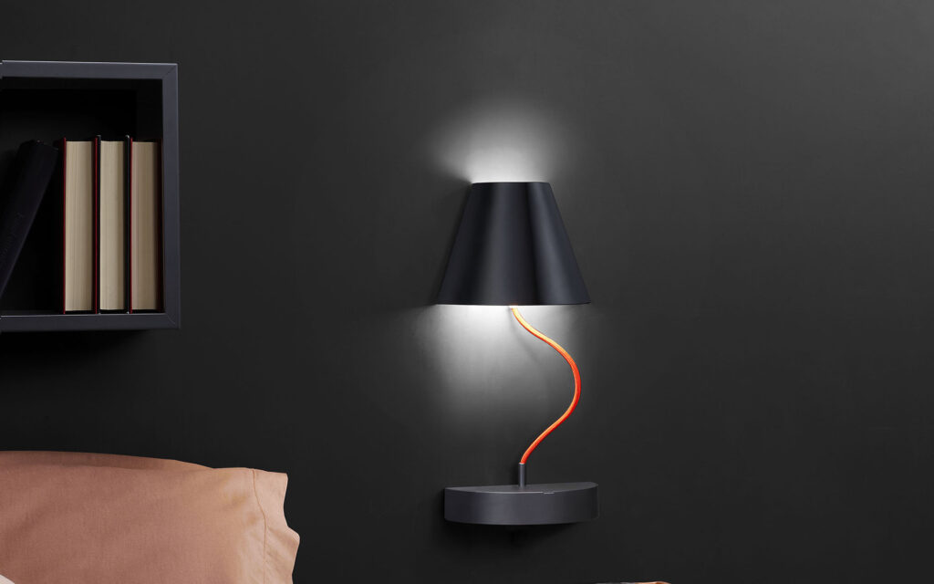 Lapilla, lampada magnetica per boiserie trendy - Design Diffusion