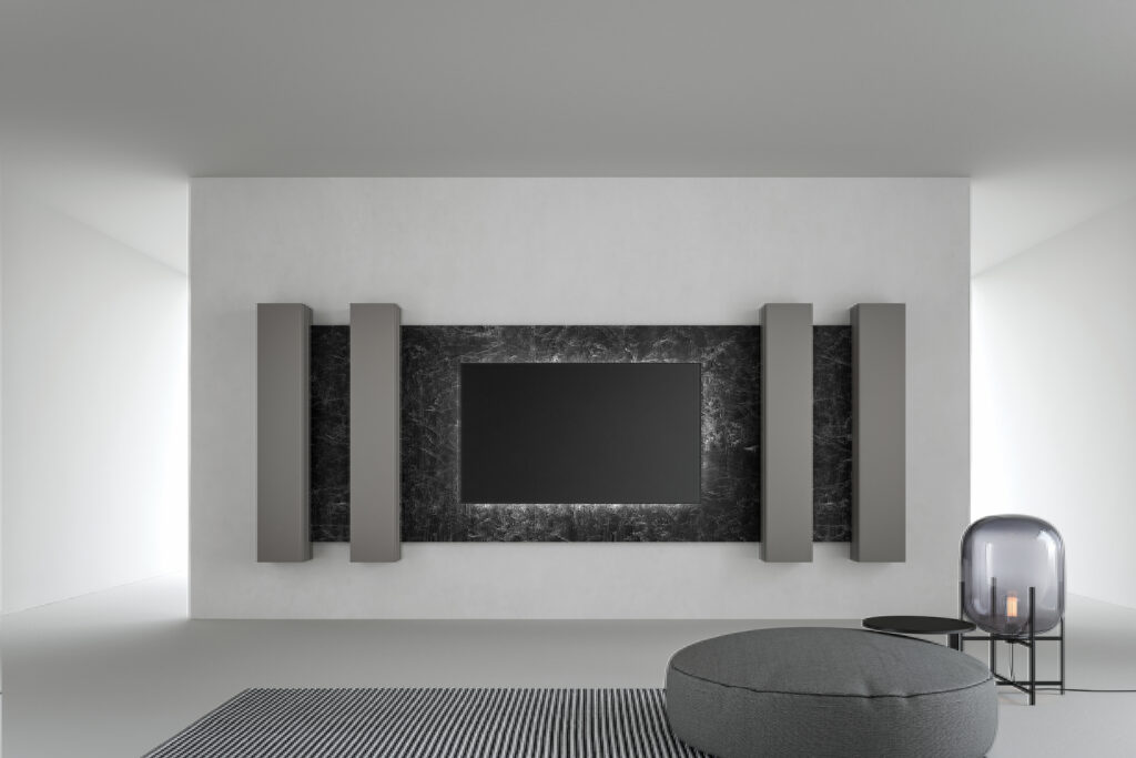 Wallover furnishing system by Caccaro