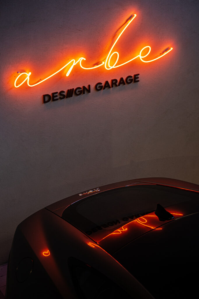 tecniche progettuali per spazi pubblici e privati Arbe Design Garage