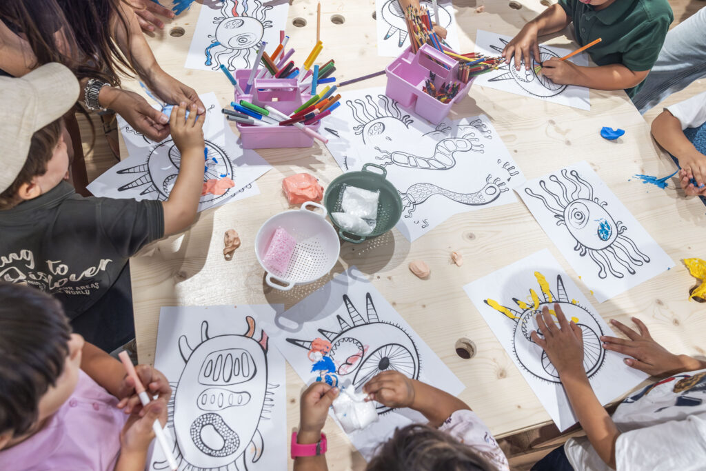 spazio creativo per bambini a Milano