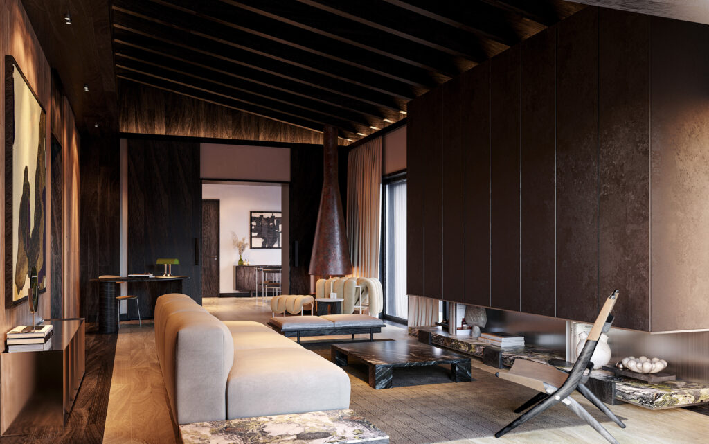 contemporary alpine design