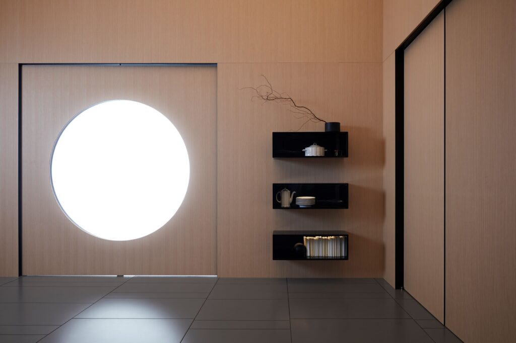 boiserie contemporanea Lualdi