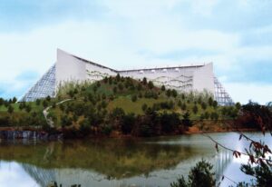 Emilio Ambasz Green over Gray