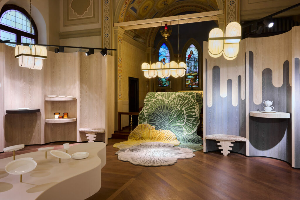 installazione di Bodo Sperlein a Milano