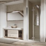 Piccoli bagni, grandi visioni: la cabina doccia salvaspazio che rivoluziona l’ambiente