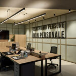 Sinfonie di colore e silenzio: il design suona bene nel nuovo headquarter La Romana